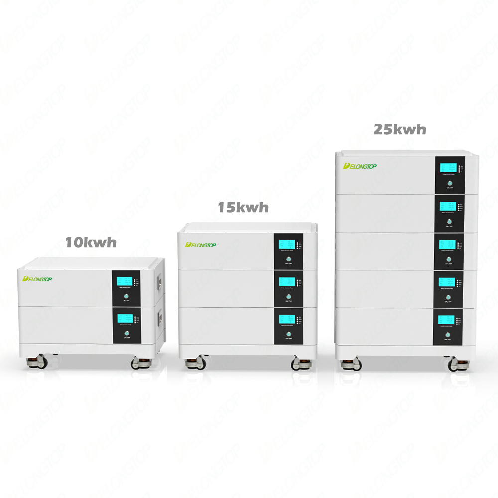 20Kwh (51.2V100Ah x 4) Batterie de stockage d'énergie à usage domestique à pile mobile